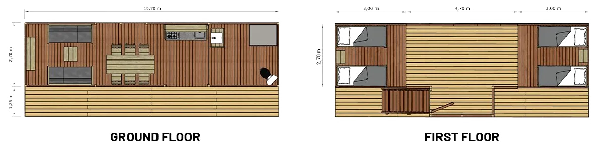The Village Double: floor plan (drawing)